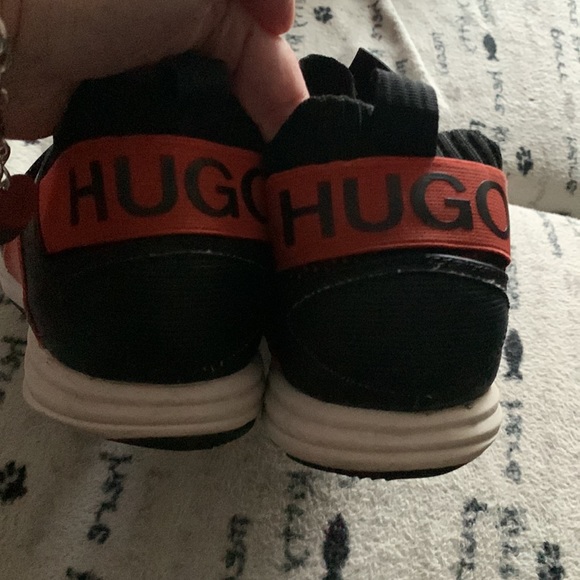 Hugo Boss Hybrid Runn Trainer men’s black shoes size 41 - Picture 14 of 16